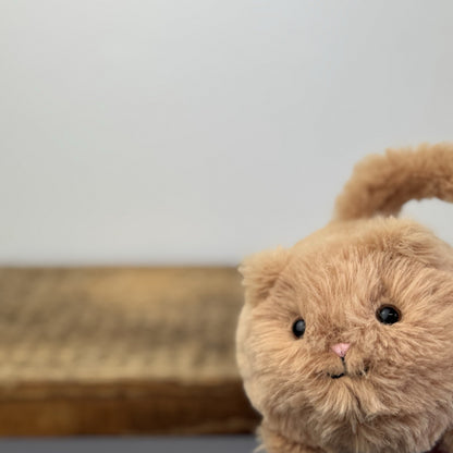 Jellycat Caboodle Kitten Ginger Orange - Mini Cat Soft Toy Retired 5”