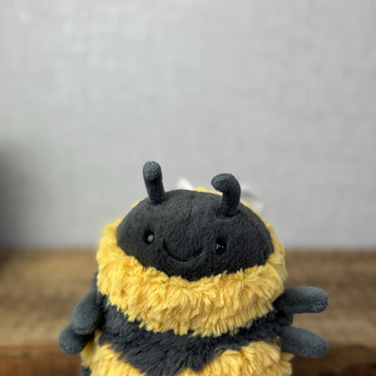 Jellycat Albee Bee - Small Bumble Bee Beanie Plush New With Tags 6"