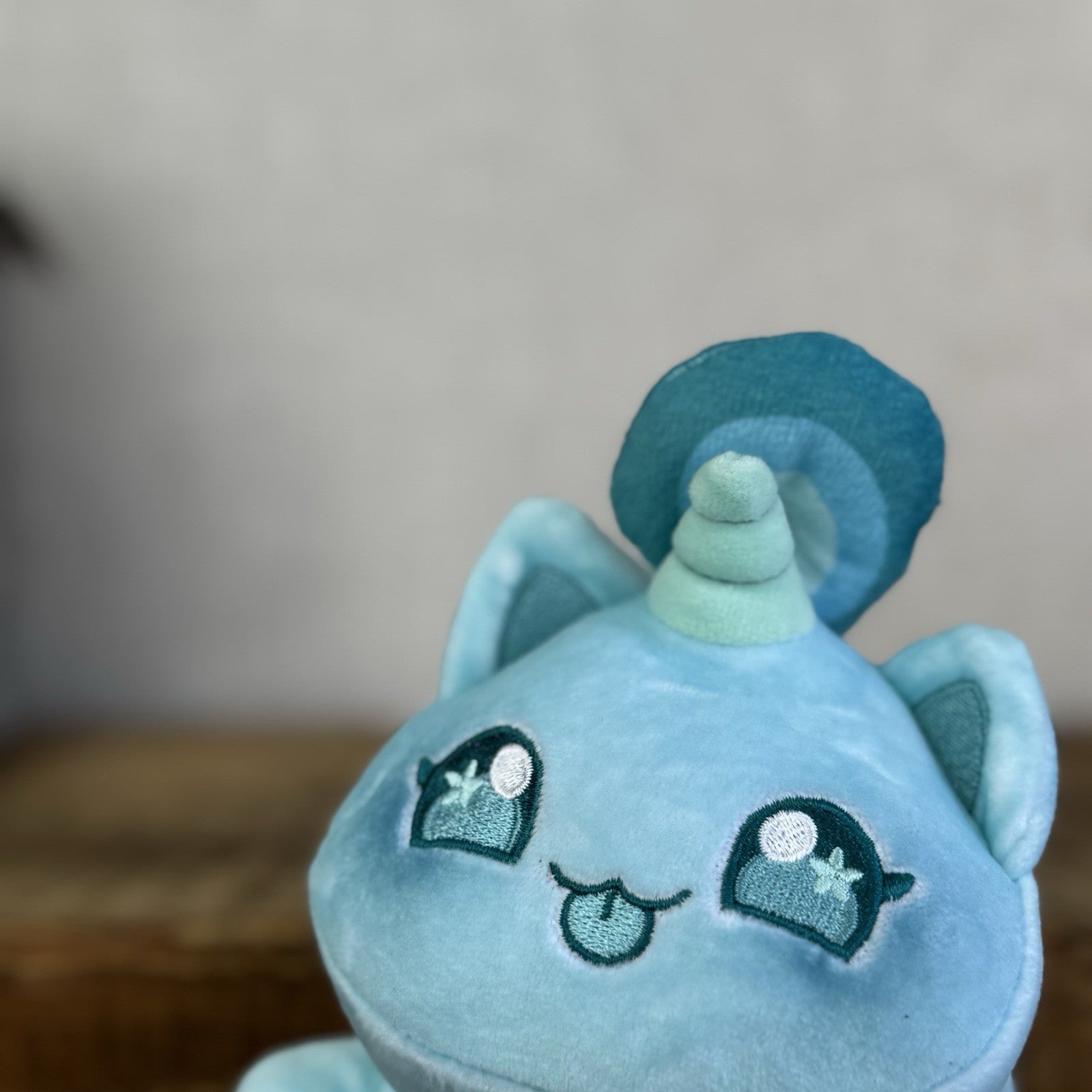 Aphmau MeeMeows - Blue Unicorn Cat Plush Collctible Cat 5"