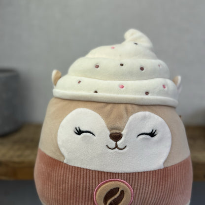 Squishmallow Reza The Latte Squirrel 12" Plush