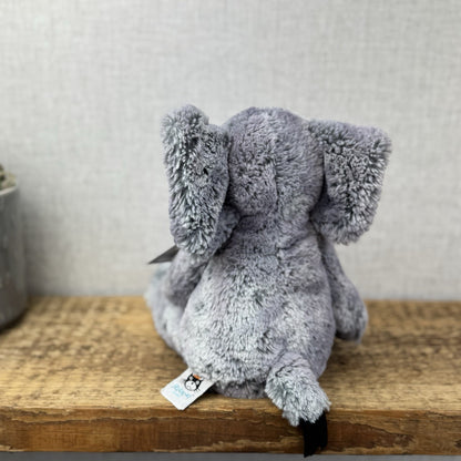 Jellycat Puddle Elephant - Blue/Grey Mix Elephant Super Soft Retired Medium 14"