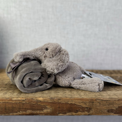 Jellycat First Release Smudge Elephant Soother Comfort Blanket Regular Size Rare