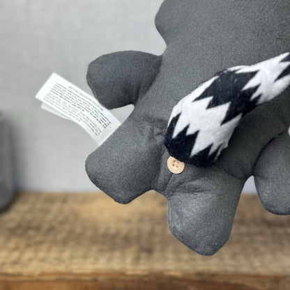 Fuggler Bandit Raccoon - Grey Raccoon Retired Red Eyed Raccoon Funny Ugly Plush