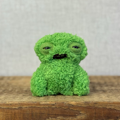 Fuggler Mini Squidge Green - Small Green Fuggler Funny Ugly (Keyring removed)