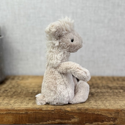 Jellycat Small Bashful Llama - Small Beanie Llama Retired & Rare Plush 8"