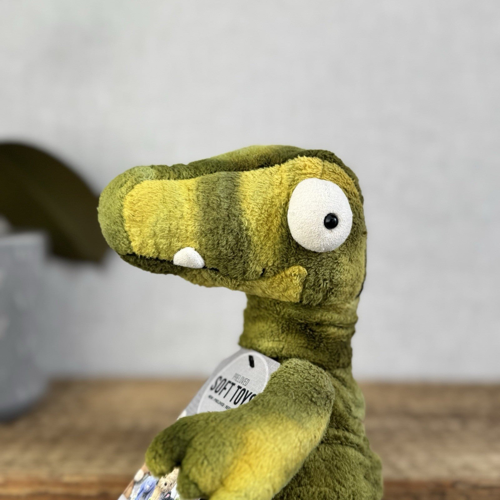 Jellycat Alan Alligator plush soft cuddly toy retired - Crocodile Soft Plush 