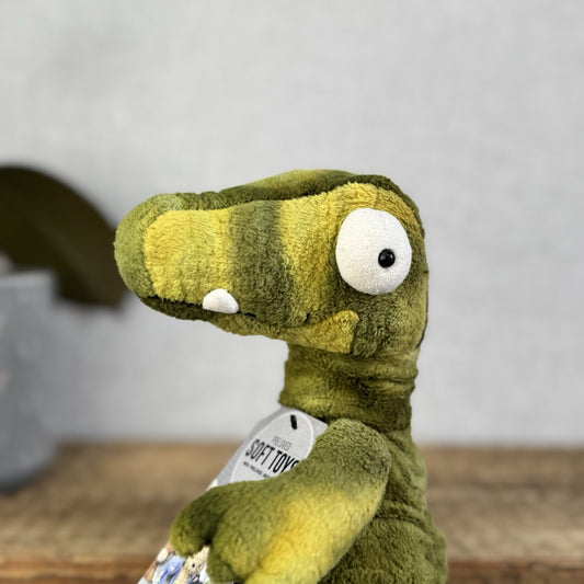 Jellycat Alan Alligator plush soft cuddly toy retired - Crocodile Soft Plush 