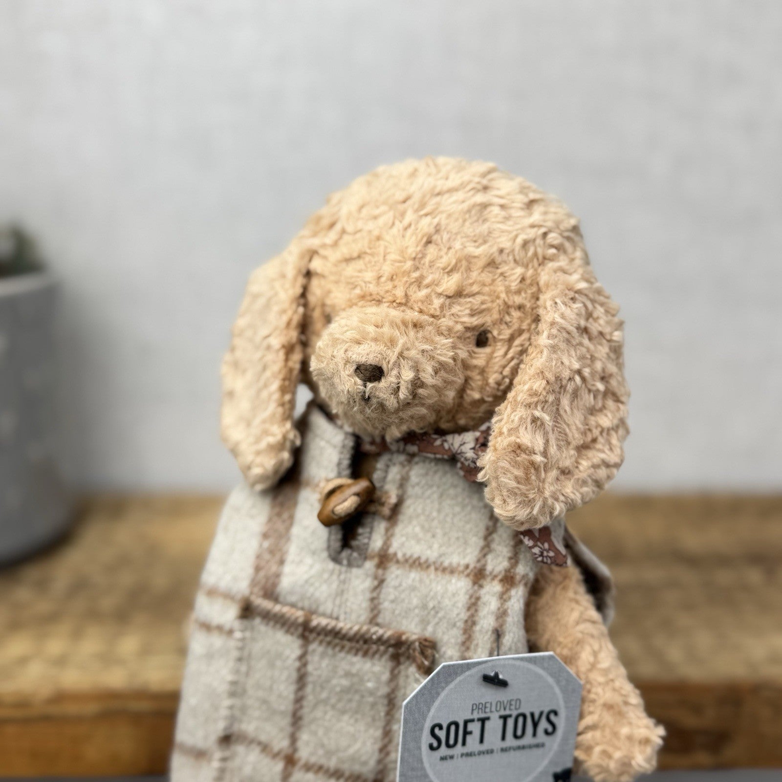 Maileg Puppy Dog - Maileg Puppy Sand/beige - Scandi & Puppy with Jumper