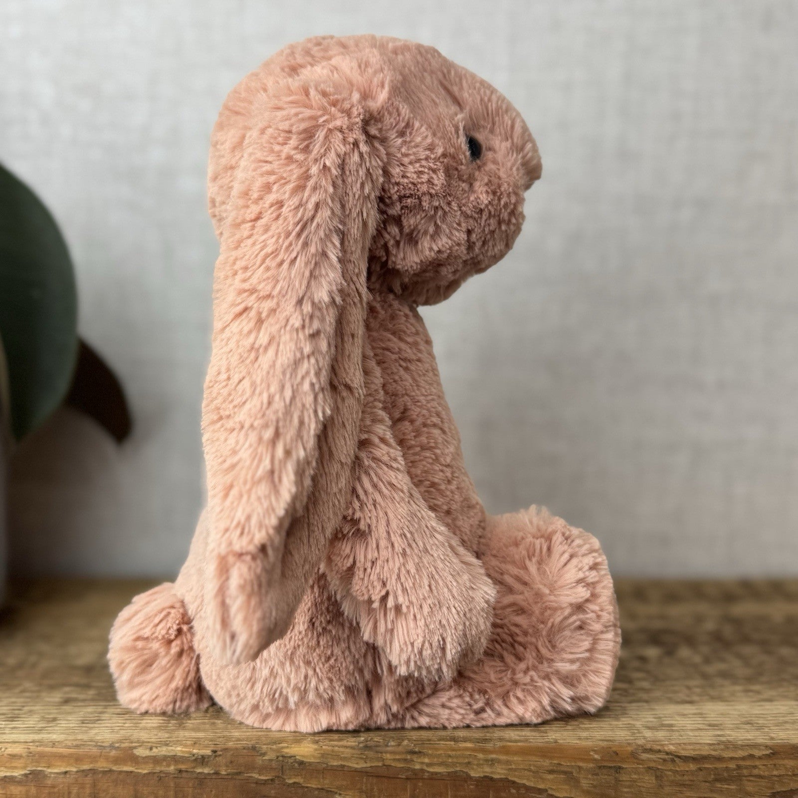 Jellycat Medium Bashful Apricot Bunny - Peach Pale Pink Bashful Jellycat 12”