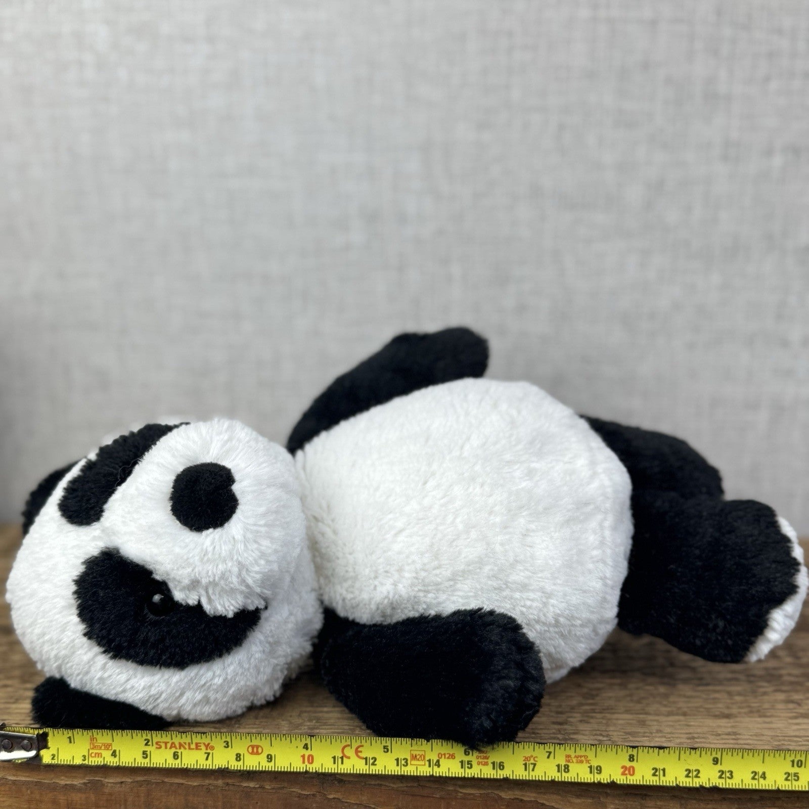 The Little White Company Panda Soft Toy- Soft Panda Beanie 12"