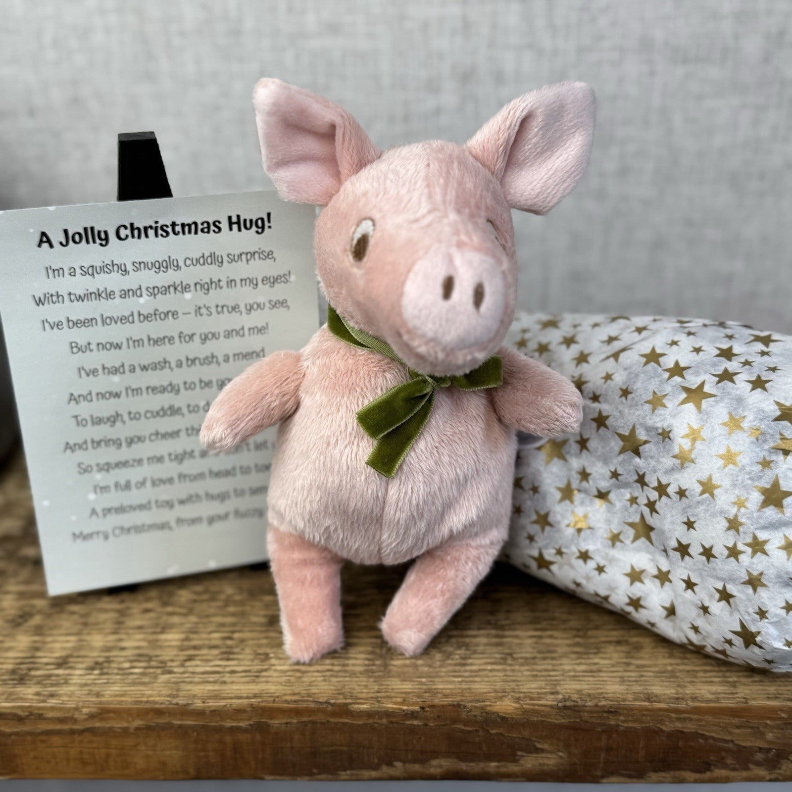 IKEA Kelgris Piglet Small Pink Piglet - Christmas Gift Soft Toy Wrapped & Ready