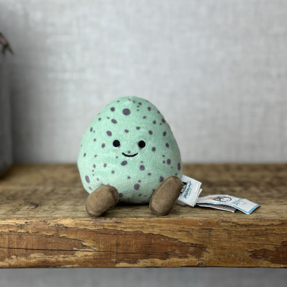 Jellycat Eggsquisite Green Speckled Egg BNWT Mini Green Spotty Egg 5”