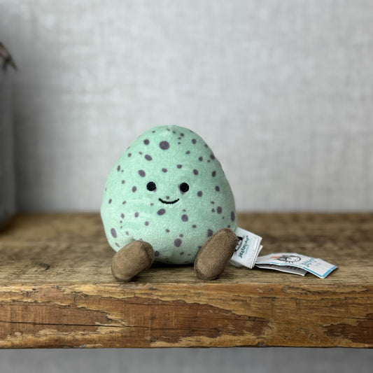 Jellycat Eggsquisite Green Speckled Egg BNWT Mini Green Spotty Egg 5”