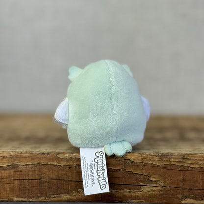 Squishmallow Squishville -Petrina Owl Blue Fluffy Mini (Multi Buy Discount)