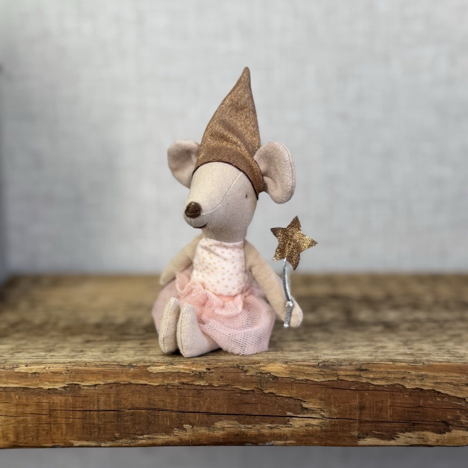 Maileg Toothfairy Mouse - Mouse OnlyFairy Mouse With Wand, Hat & Tutu