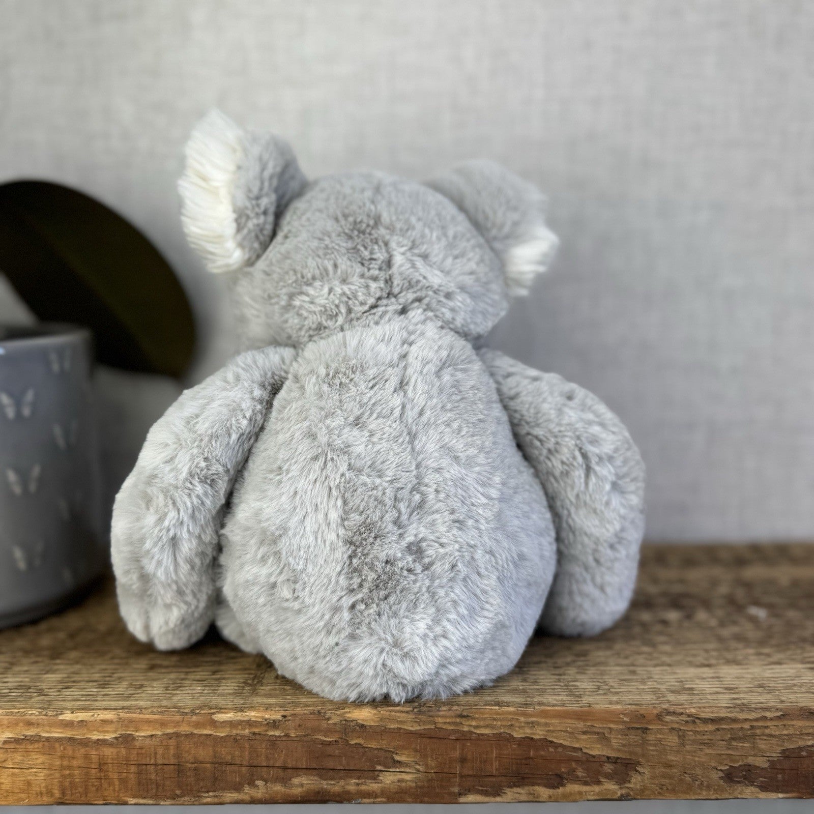 Jellycat Benji Koala Medium - Retired Soft Grey Beanie Koala Snugglet 14"