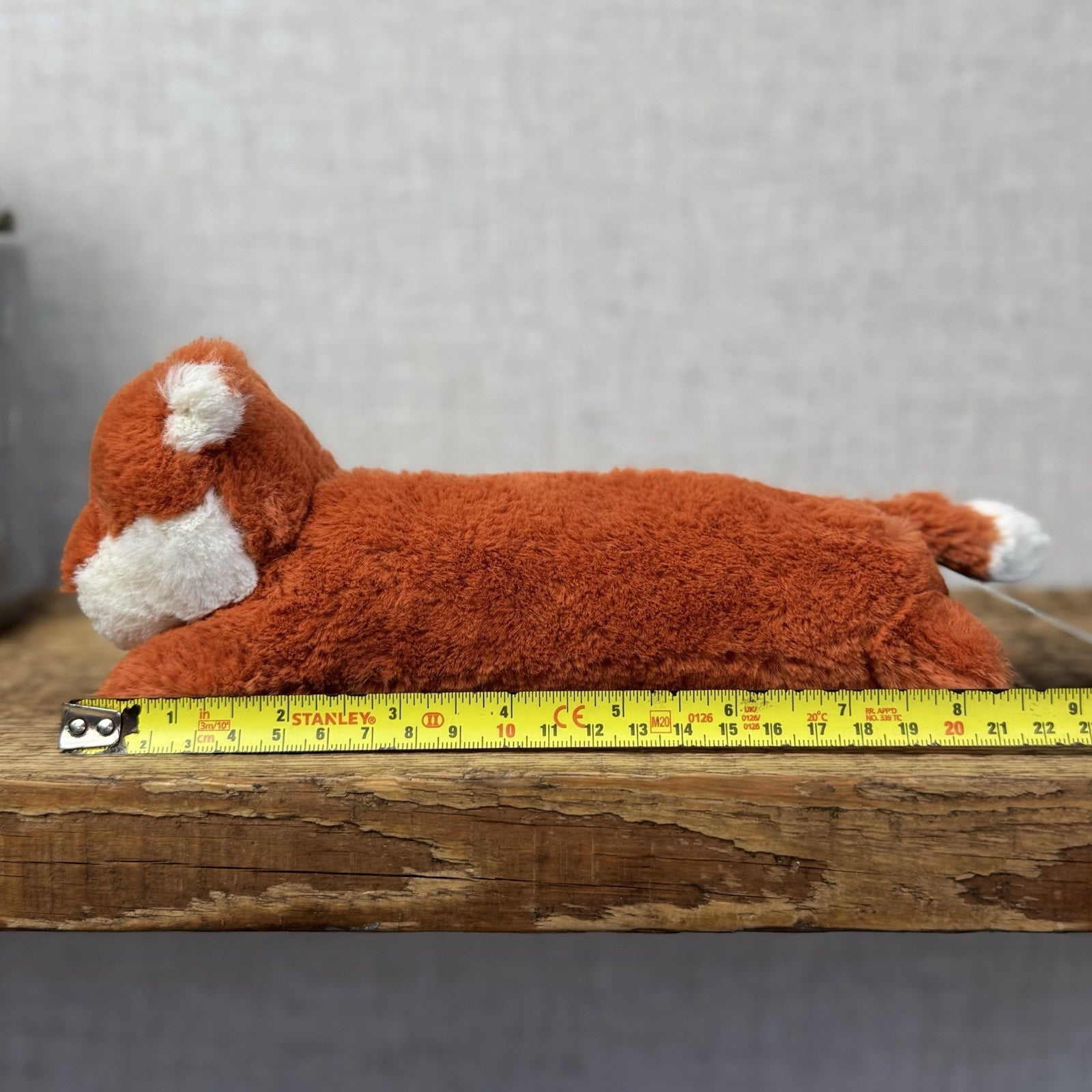 Jellycat Bashful Fox Pencil Case - Orange Fox Pencil Case Retired Small 8"
