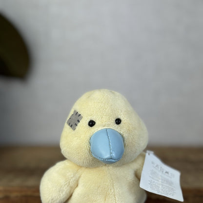 Tatty Teddy - Tiny Beanie Diva Canary Partial Tag New - Small Duckling Plush Toy