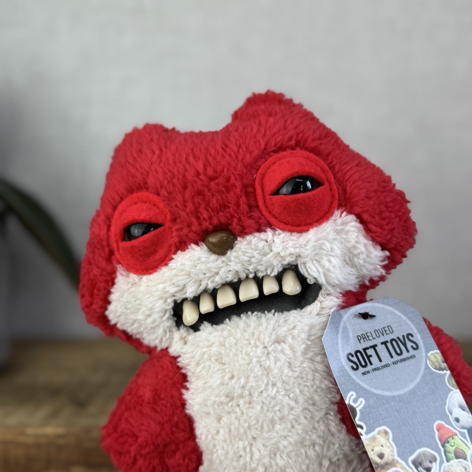 Fuggler Funny Ugly Monster Sketchy Squirrel Red Snuggler Cute Ugly Monster Rare