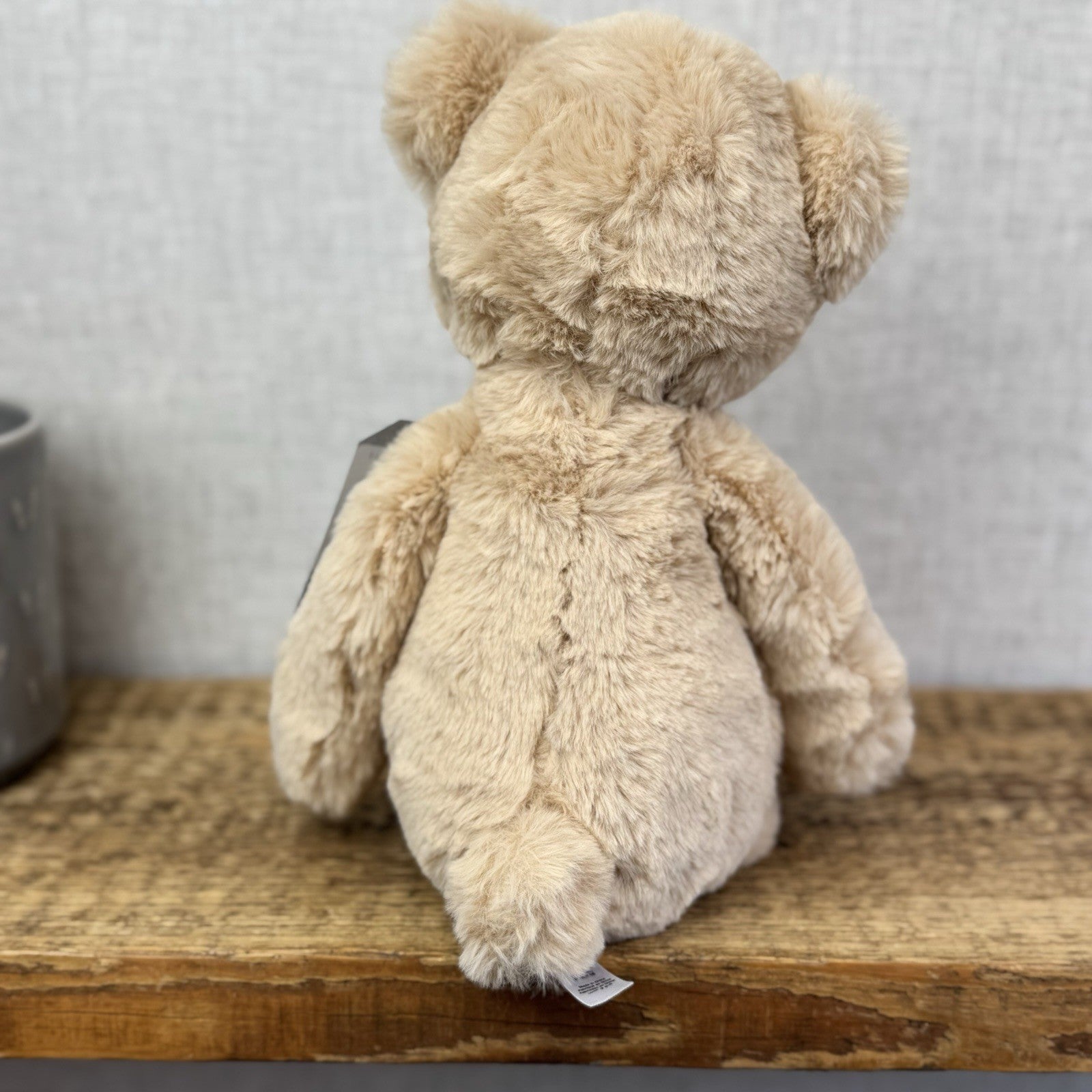 Mamas And Papas Soft Toy Welcome To The World Bear Super Soft Beige Bear 12"