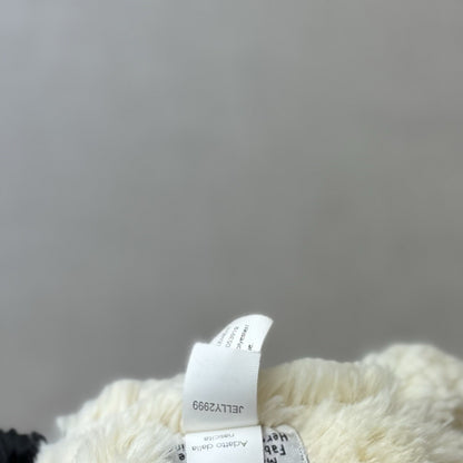 Jellycat Bashful Black & Cream Puppy Dog - Medium Beanie Dog Retired Plush 12”