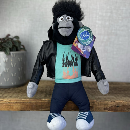 Sing 2 Johnny The Gorilla Soft Toy Plush Illumination Rare Sing Soft Toy
