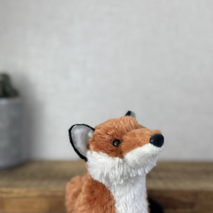 Douglas Cuddle Toy Red Fox - Retired Rare Red Fox Cuddly Toy Small 8"