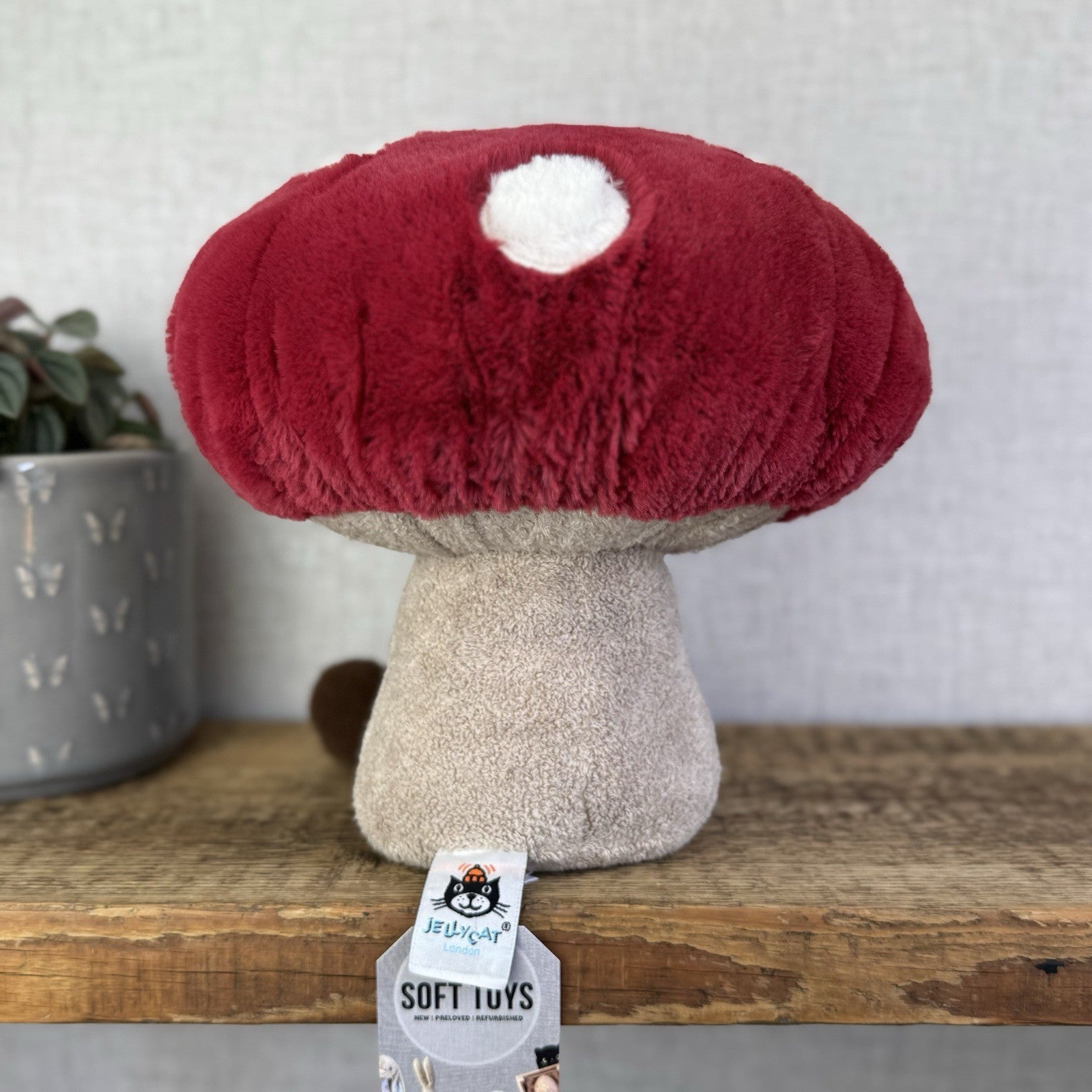 Jellycat Amuseable Mushroom - First Release Original Toadstool Woodland Plush 