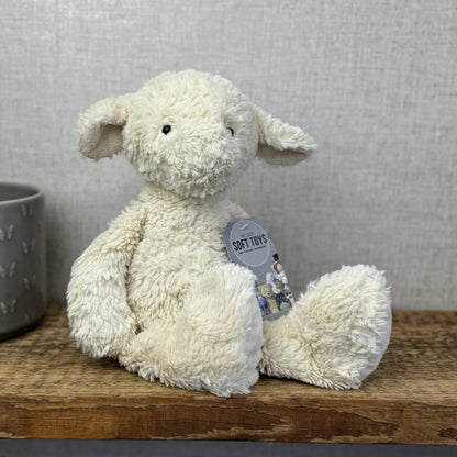 Jellycat Skiffles Lamb Rare Retired Meduim Vintage Medium Floppy Sheep 14"