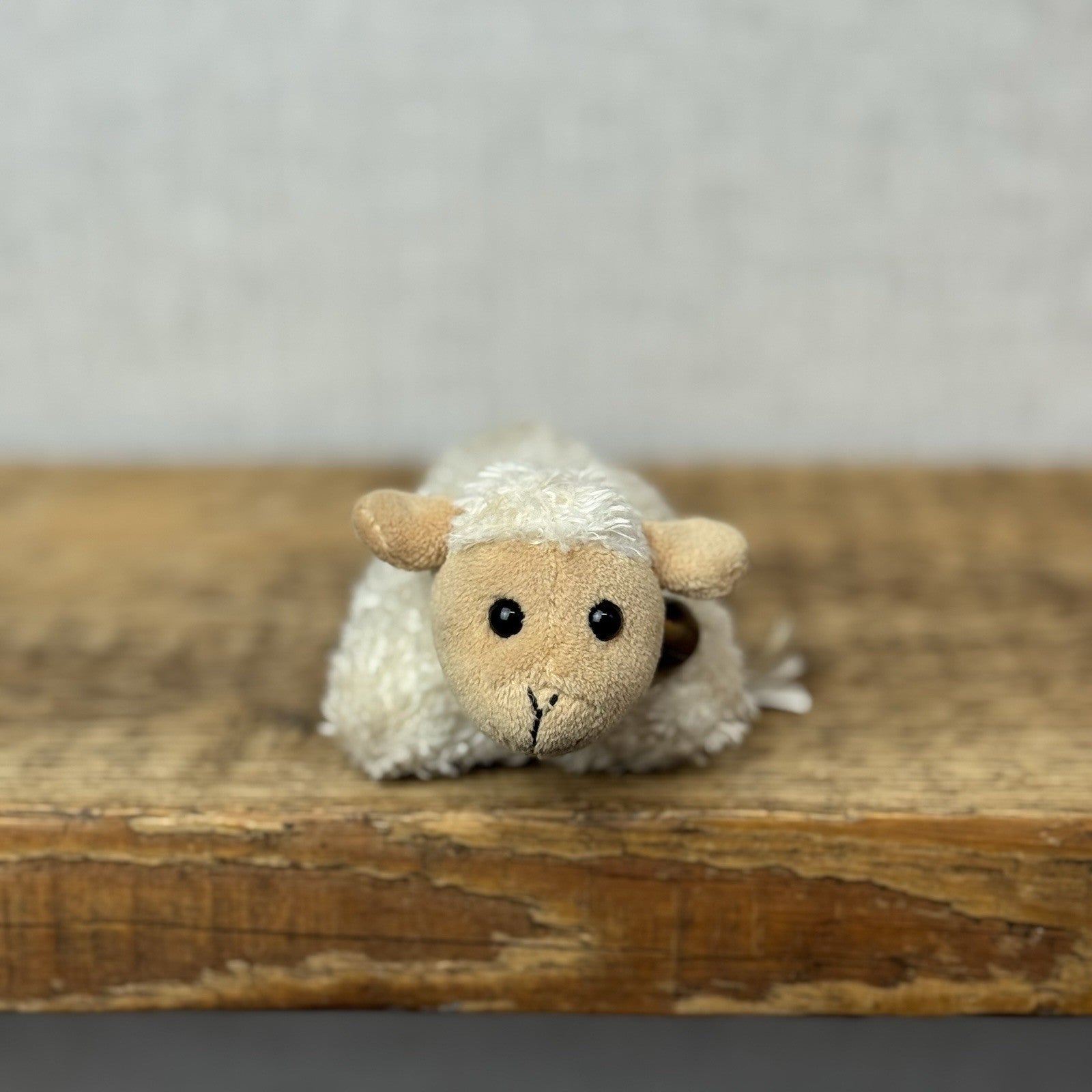 Jellycat Rare Bobtail Sheep - Collectible Lamb Working Condition Tiny Vintage 4”