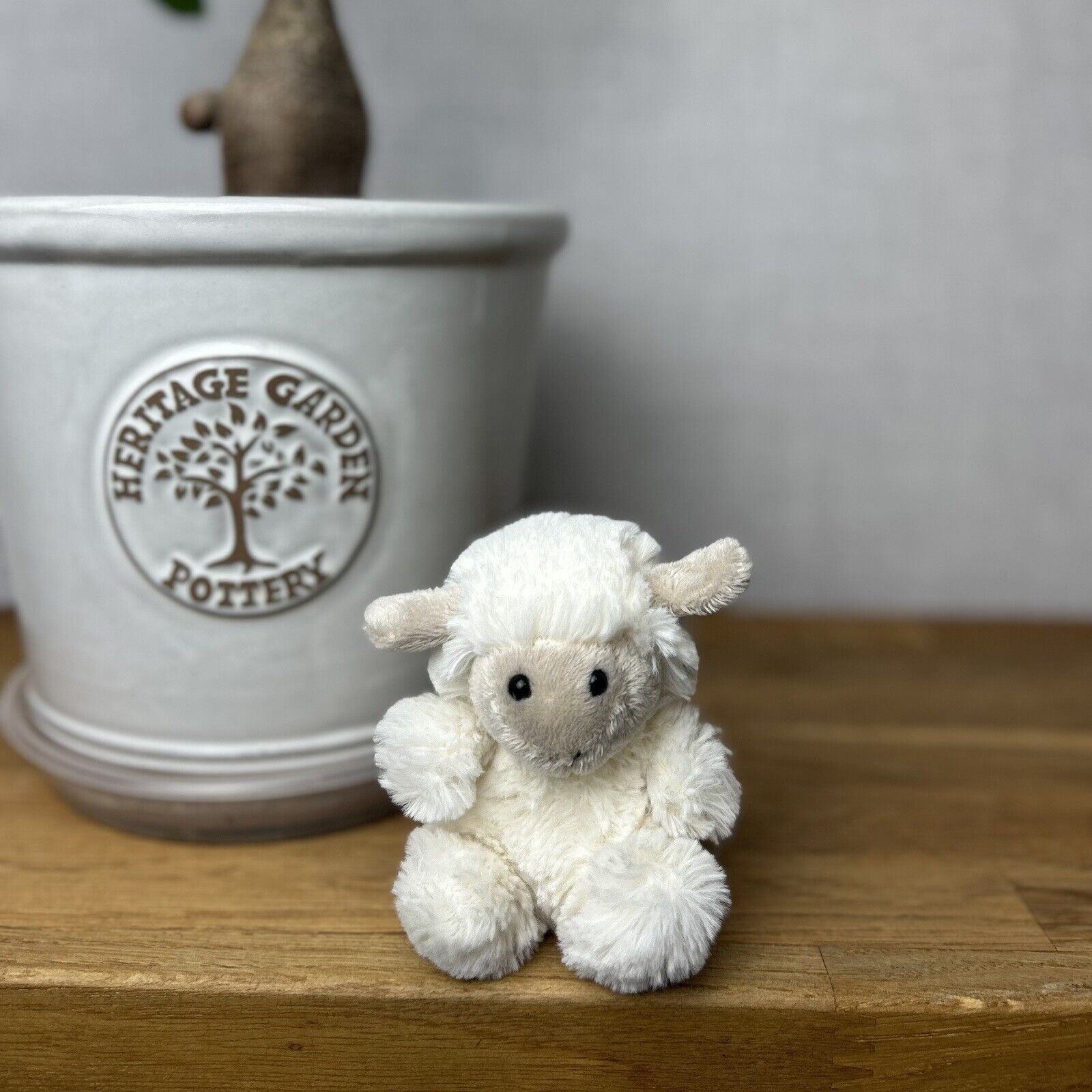 Jellycat Baby Poppet Sheep With Tags - Tiny Poppet Sheep - Baby Poppet 4”