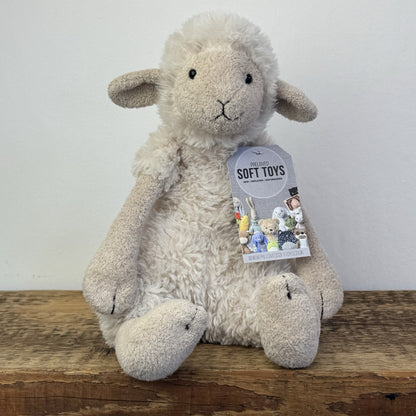 Jellycat Woolly Sheep - Medium Woolly Sheep Soft Toy Retired Rare 12" 