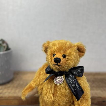 Deans Rag Book Bear - Centenary Bear With Tags & Medal Jointed Collectible Bear
