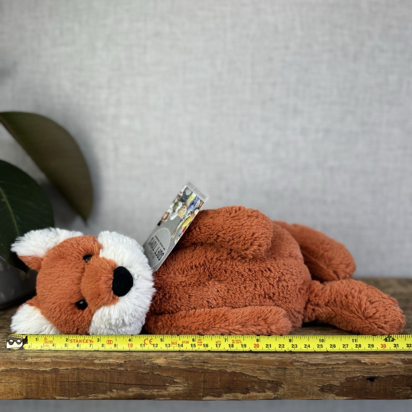 Jellycat Medium Bashful Fox Cub - Orange Fox Beanie Plush Retired 12” (#2)