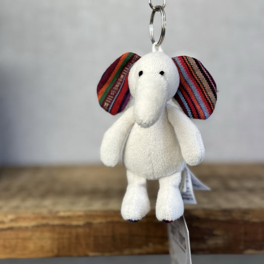 Jellycat Special Edition Kipu Elephant Keyring - Elephant Bag Charm Retired Rare