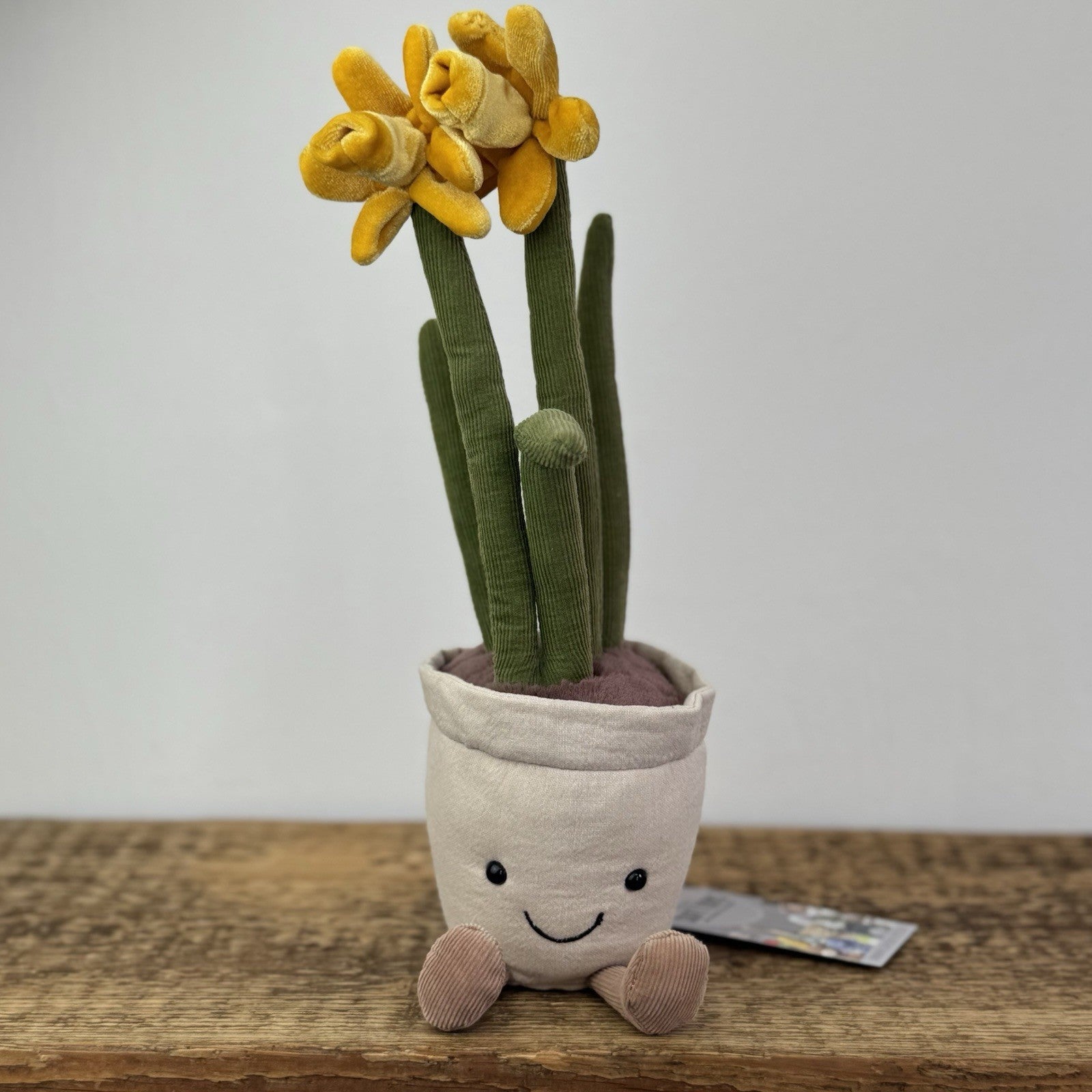 Jellycat Amuseable Daffodil - Plant Pot Soft Toy Retired Rare Collectible 