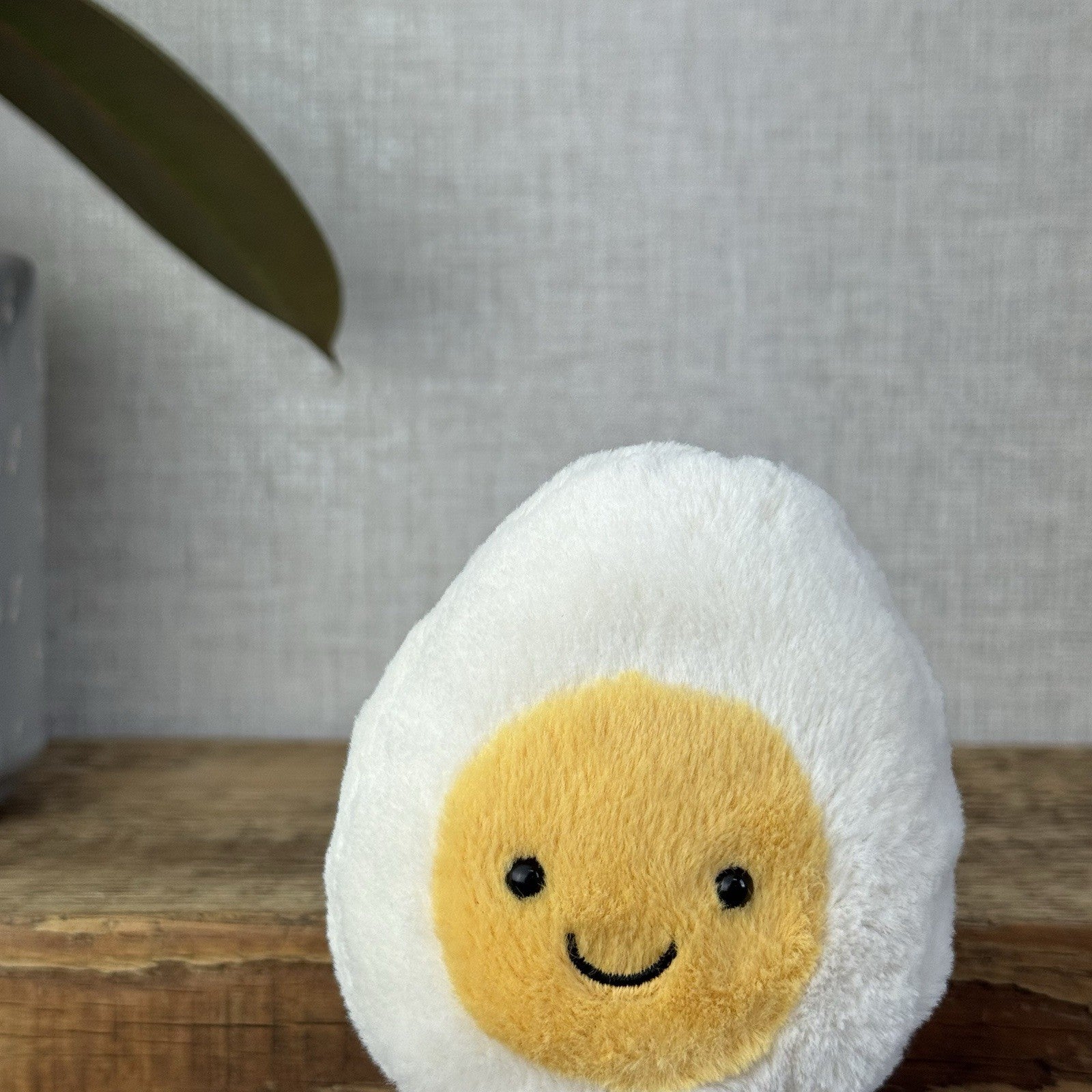 Jellycat Amuseable Happy Boiled Egg - Little Egg With Feet Soft Toy Beanie (#1)