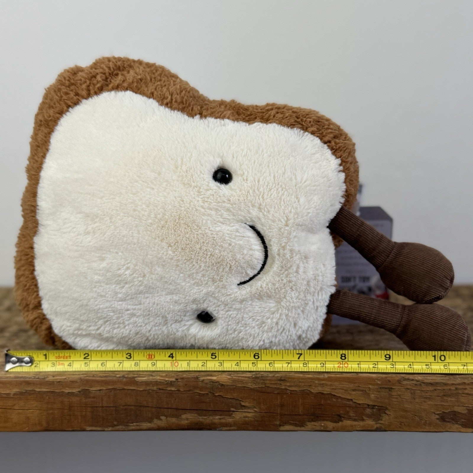 Jellycat Amuseable Toast - Slice Of Bread Plush Soft Toy Retired Collectible 12”