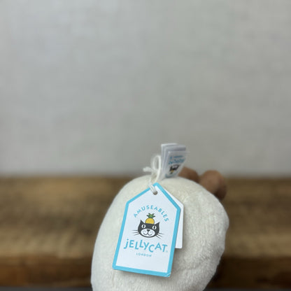 Jellycat Amuseable Devil Egg - Devilled Egg Retired Food Soft Beanie Mini 5"