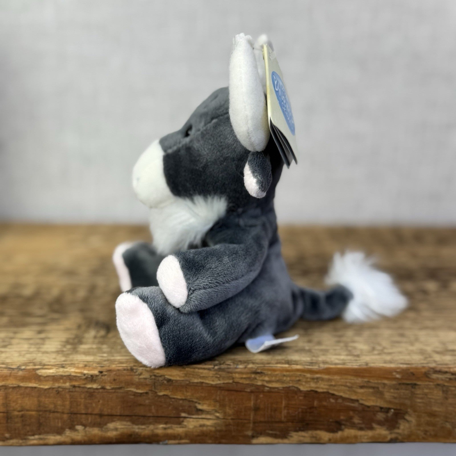 Blue Nose Friends Noo #79 - Dark Grey Wildebeest Soft Toy New With Tags 