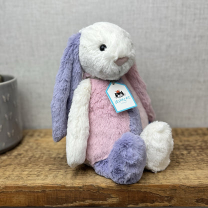 Bespoke Custom Bunny - Berry Patchwork Bunny Cream (Please See Description)