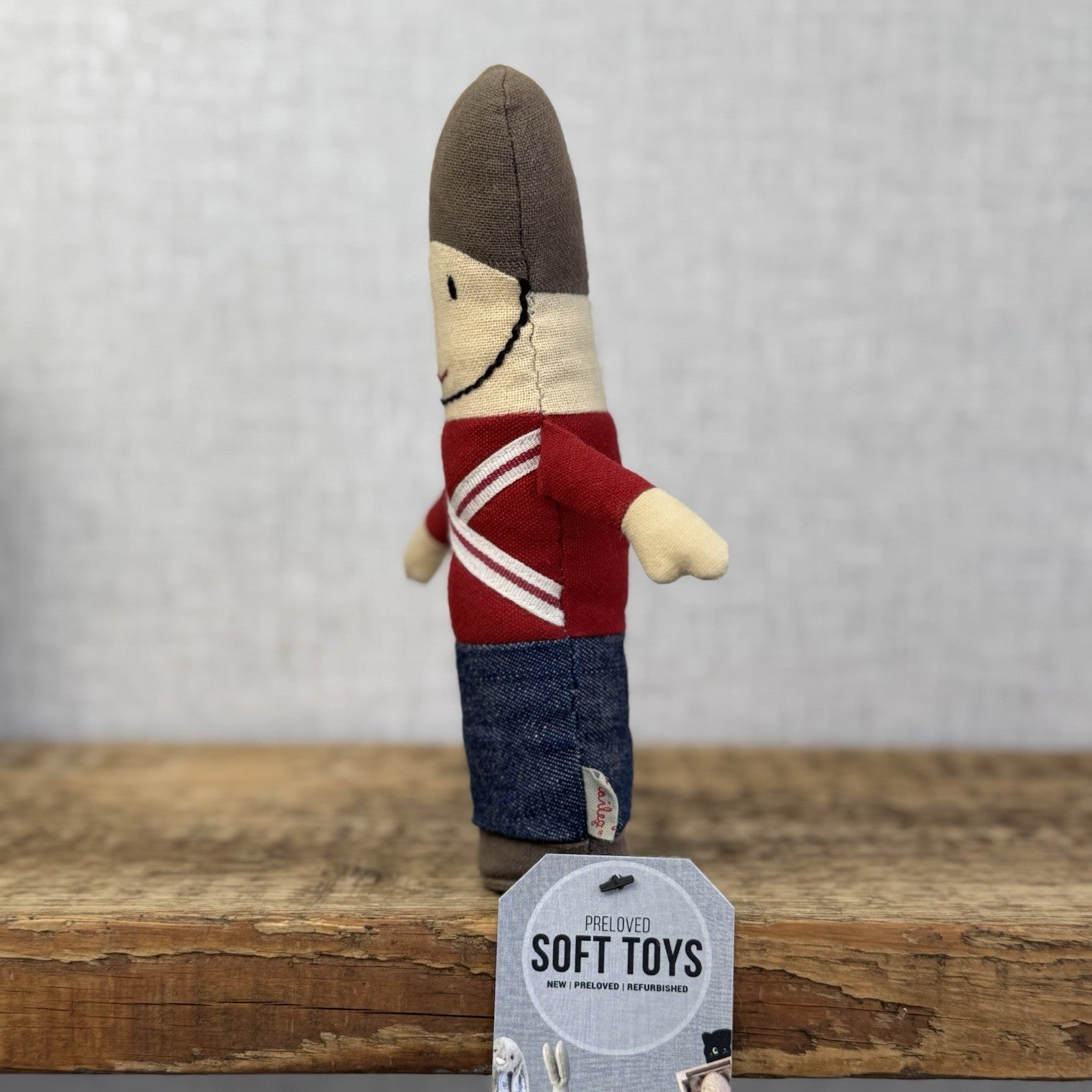Maileg Rattle Soldier Retired 2012 - Small Solider Beanbag Rattle Toy Rare
