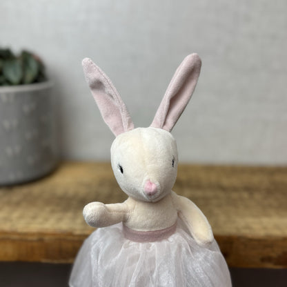 Jellycat Etoile Bunny - Small Ballerina Bunny Soft Toy Retired Pink/Beige 10"