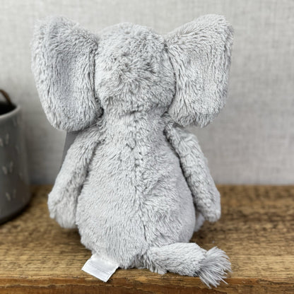 Jellycat X The Little White Company Grey Bashful Elephant Soft Toy Retired Rare