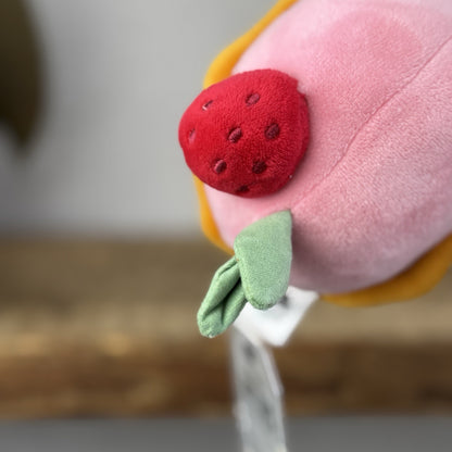 Jellycat Pretty Patisserie Dome Framboise Collectible Plush Pink Cake 5" (#2)