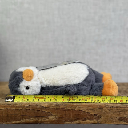 Jellycat Bashful Grey Bashful Penguin - Small Retired Grey  Penguin Beanie 8”