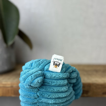 Jellycat Small Cordy Roy Ted Teddy Bear Blue Soft Toy Plush Beanie Retired 9”