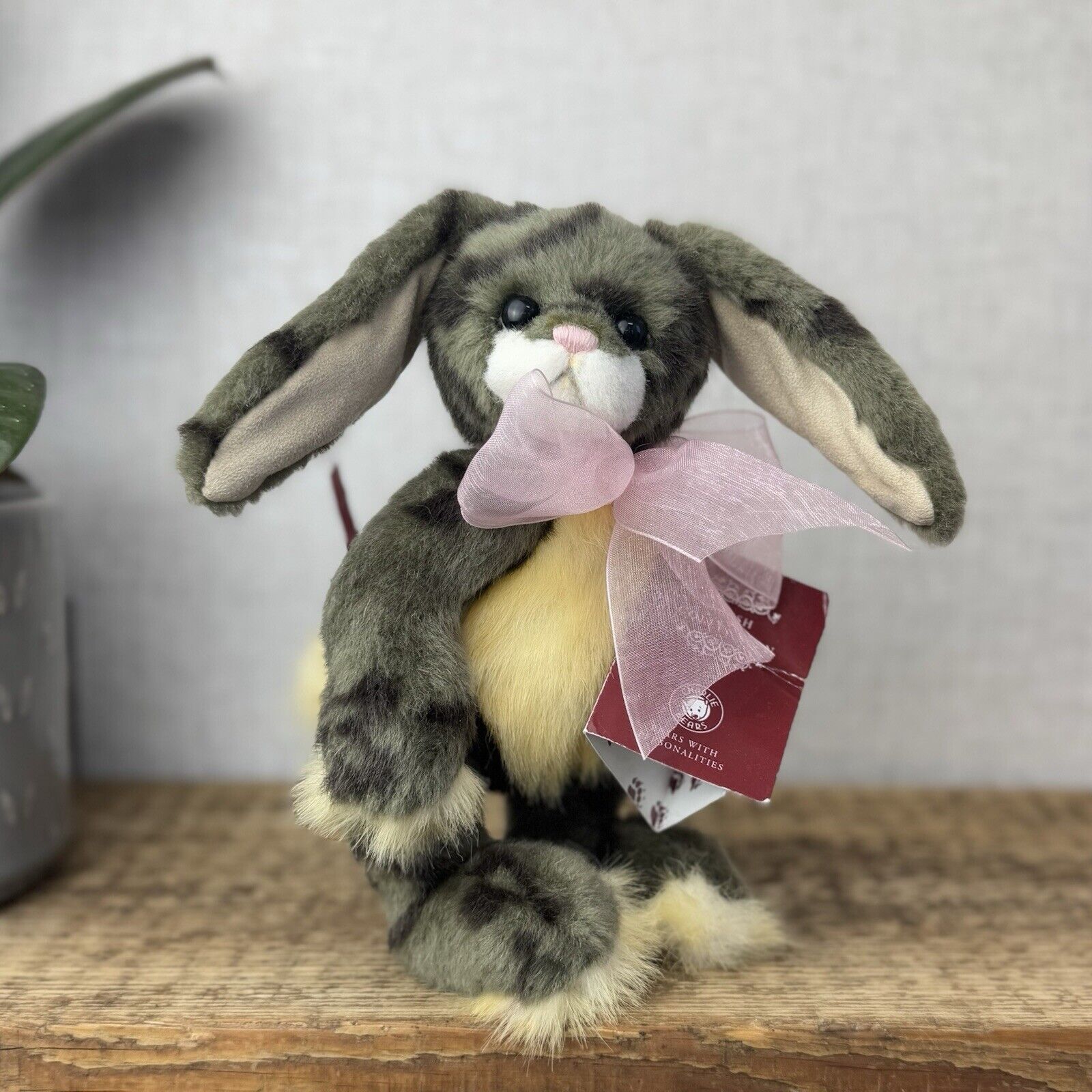 Charlie Bear Bunya - Small Rabbit Plush Collection Isabelle Lee - CB192023C 9”