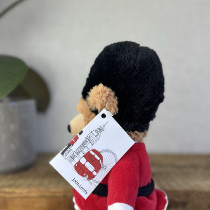 John Lewis Queens Guard Teddy Bear - Small Teddy  (Jellycat Collaboration)