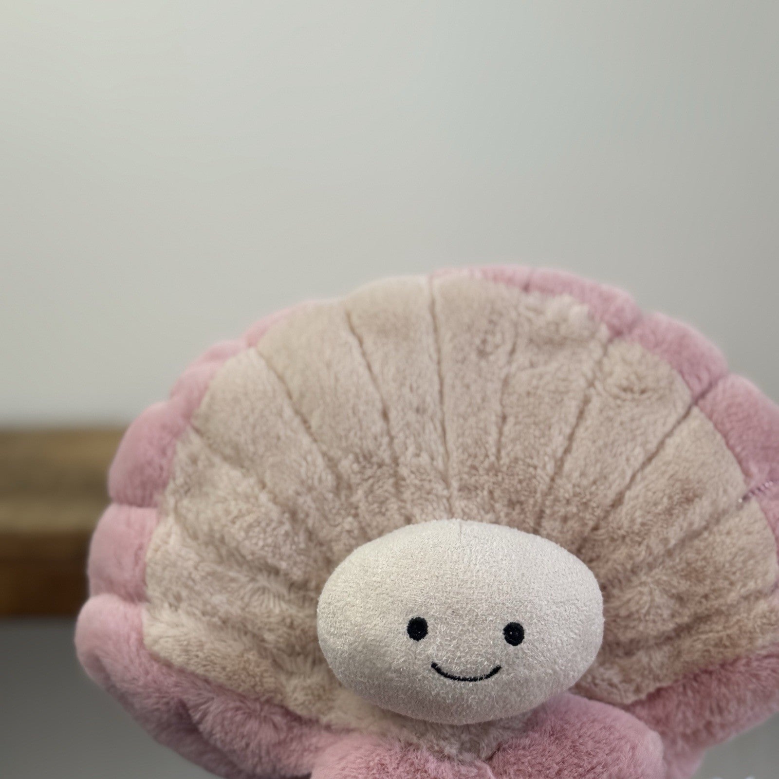 Jellycat Clemmie Clam - Retired Sea Creature Beanie Soft Toy Collectible 8"